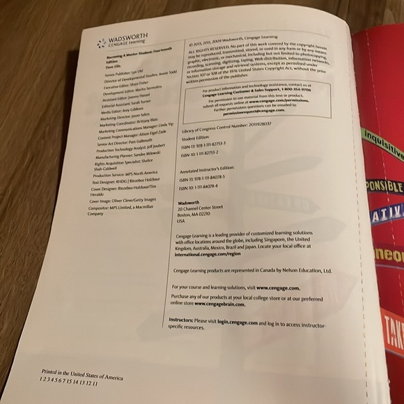 Becoming A Master Student (14th Edition) Dave Ellis - Picture 5 of 12